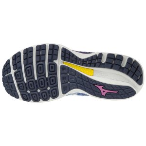 Mizuno Wave Sky Waveknit 3 Παπουτσια Για Τρεξιμο Γυναικεια - Μπλε